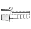 Hadicov koncovka - nerez ocel - 0311i